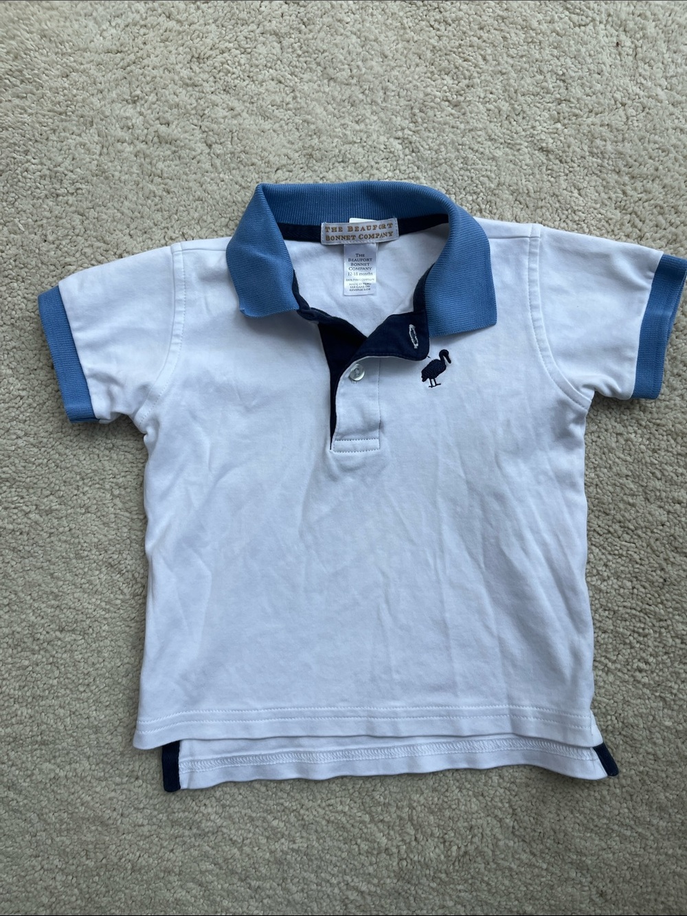The Beaufort Bonnet Company Polo 12-18 Months
